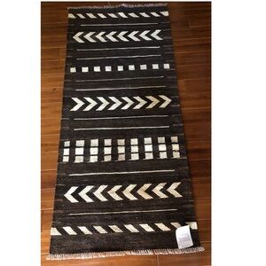 Depot 62 Brown Kilim 100% Wool Handmade Rug